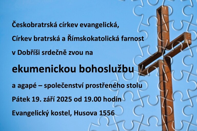Ekumenická bohoslužba (19. 9. 2025) 