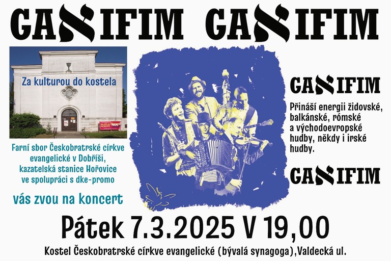 Koncert kapely Ganifim (Hořovice 7. 3. 2025) 