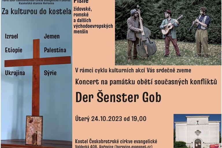 Koncert Der Šenster Gob (Hořovice 24. 10. 2023)