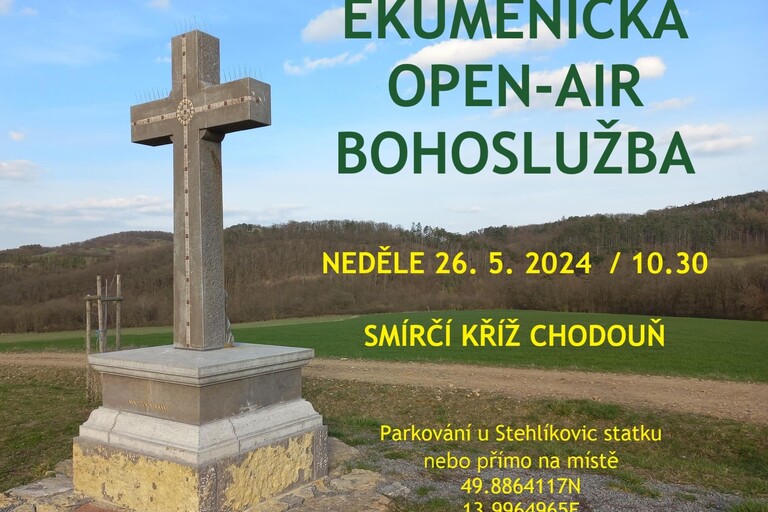 Ekumenická open-air bohoslužba 26. 5. 2024 