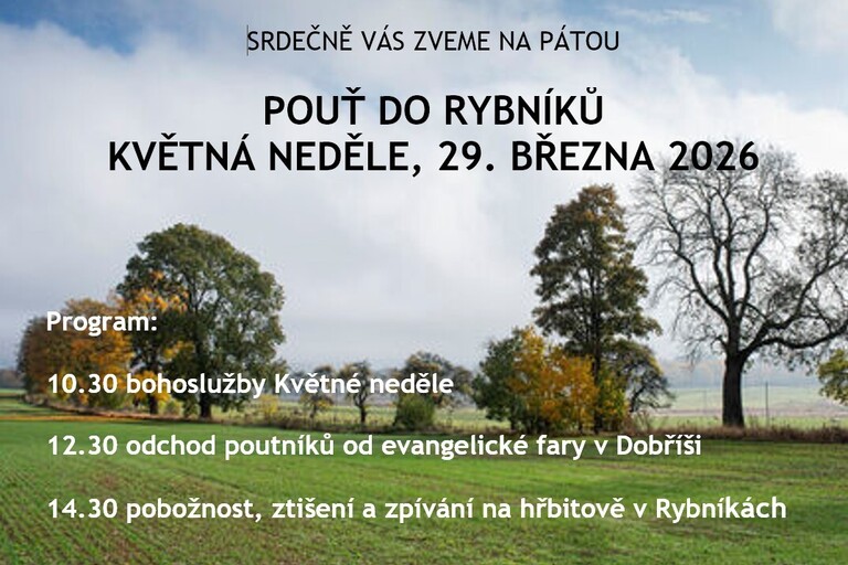 Pouť do Rybníků (29. 3. 2026) 