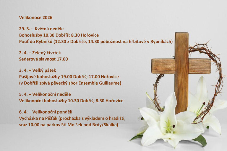 Velikonoční program 2026 