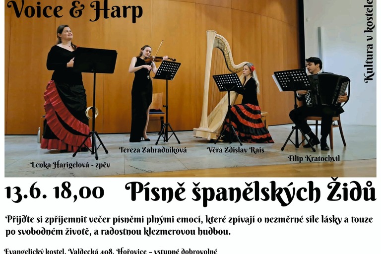 Koncert Písně španělských Židů (Hořovice 13. 6. 2026) 