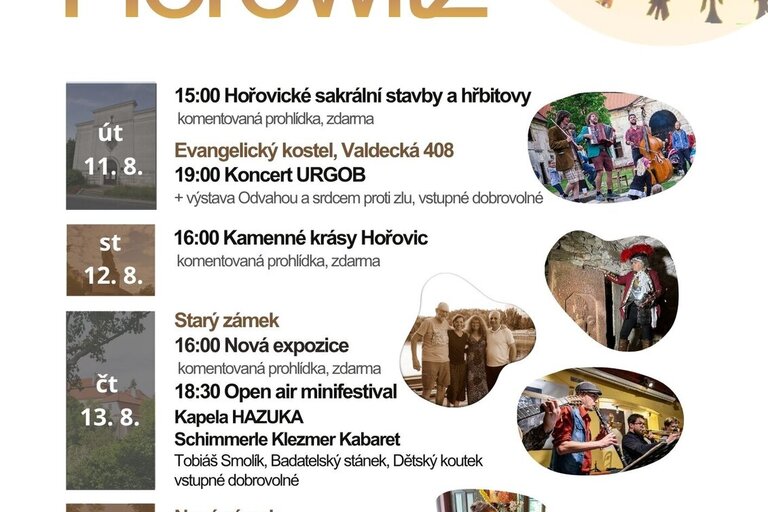 Festival Conventus Horowitz (11.-14. 8. 2025) 