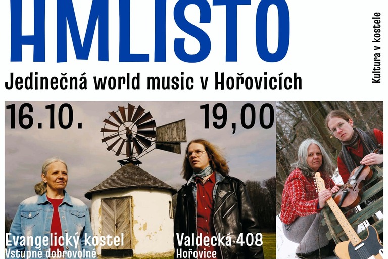 Koncert Hmlisto (Hořovice 16. 10. 2026) 